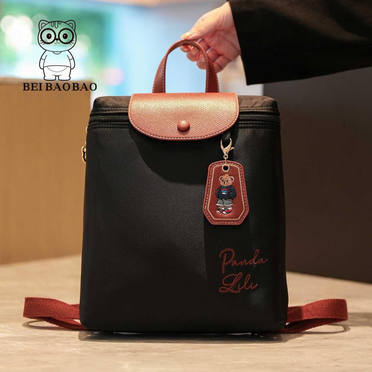 Beibao Cross-Border New Style Backpack Casual Backpack Travel Commuting Large Capacity Bag Portable Women's Bag