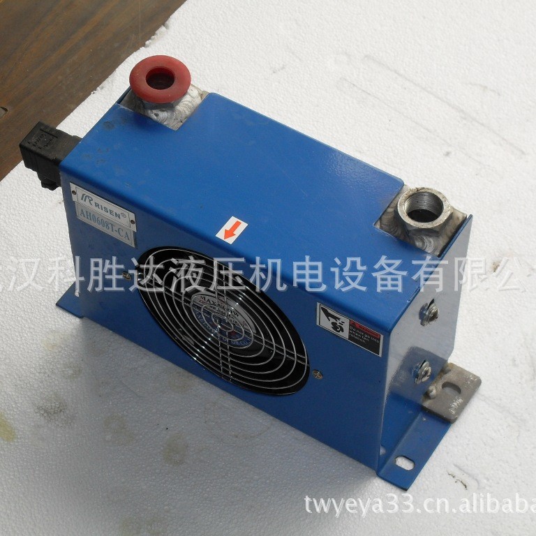 RISEN日森正品液压风冷却器AH0608T-CA油散热器AJ0608-油冷却降温