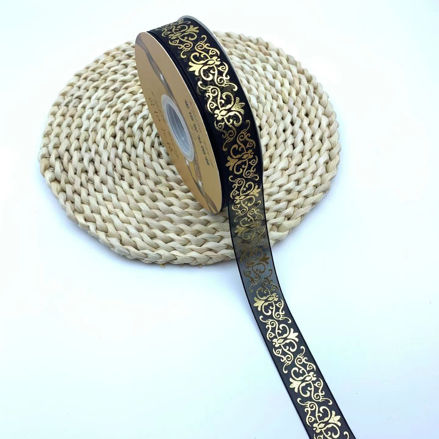 2,5 CM bandeja de barra de cinta de dorado transparente hecho a mano accesorios de bricolaje cinta de color oscuro caja de regalo de flores lote de embalaje