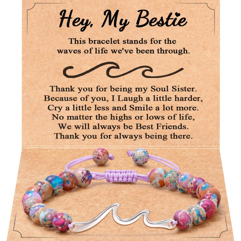 Cross-border Amazon Exquisite Natural Imperial Stone Pink Zebra Wave Beaded Bracelet Elegant Women's Bracelet Cross-border Amazon Exquisite Natural Imperial Stone Pink Zebra Wave Beaded Bracelet Elegant Women's Bracelet