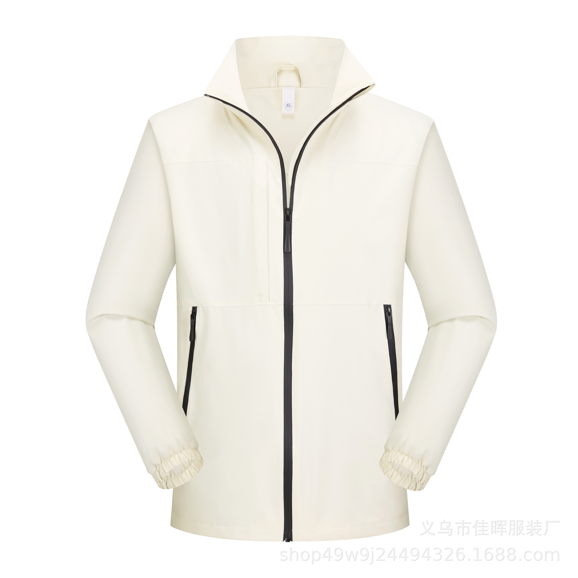 2024 nueva pareja transfronteriza moda juvenil vestir de asalto casual de negocios de cuello delgado chaqueta logotipo fijo