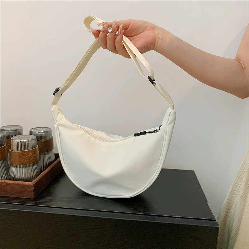 Нейлоновая наплечная сумка, сумка подмышка, шоппер, коллекция 2023