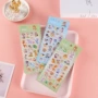 立体烫金女孩儿童贴纸