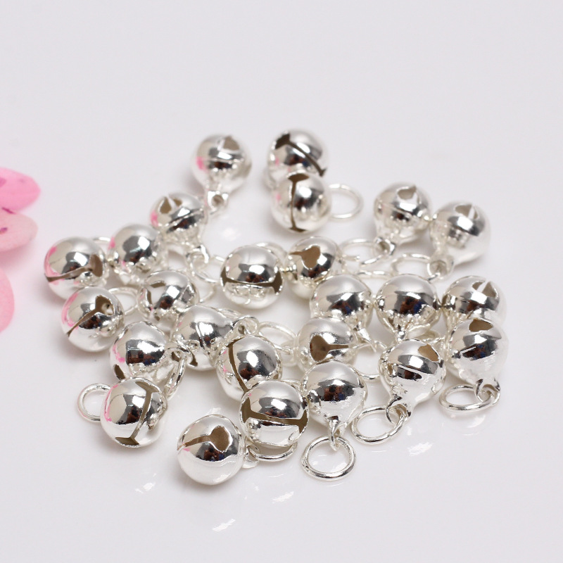 14k包みの金の部品8mmの鈴のペンダントの小さいペンダントのdiyの手のチェーンのペンダントの部品のペンダントの材料|undefined