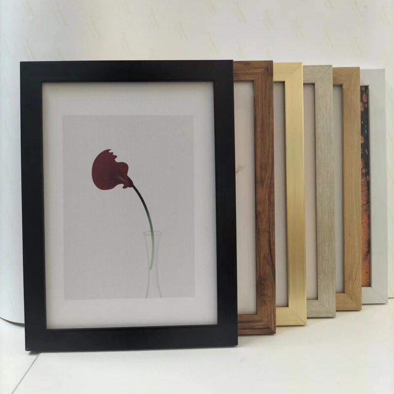 Photo Frame Modern Minimalist Decorative Picture Frame Advertising Poster Wide Frame Oil Painting Display Stand Magnetic Acrylic Photo Frame