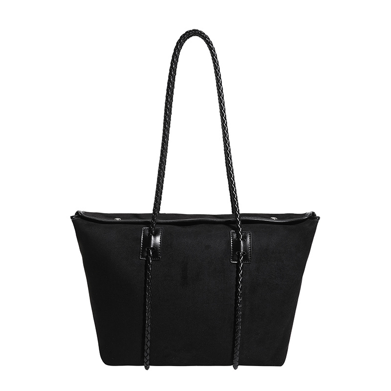 Bolsa de transporte de piel de ciervo de gran capacidad para mujeres nuevas sensaciones relajadas transfronterizas, lujosas y lujosas bolsas de hombro de moda