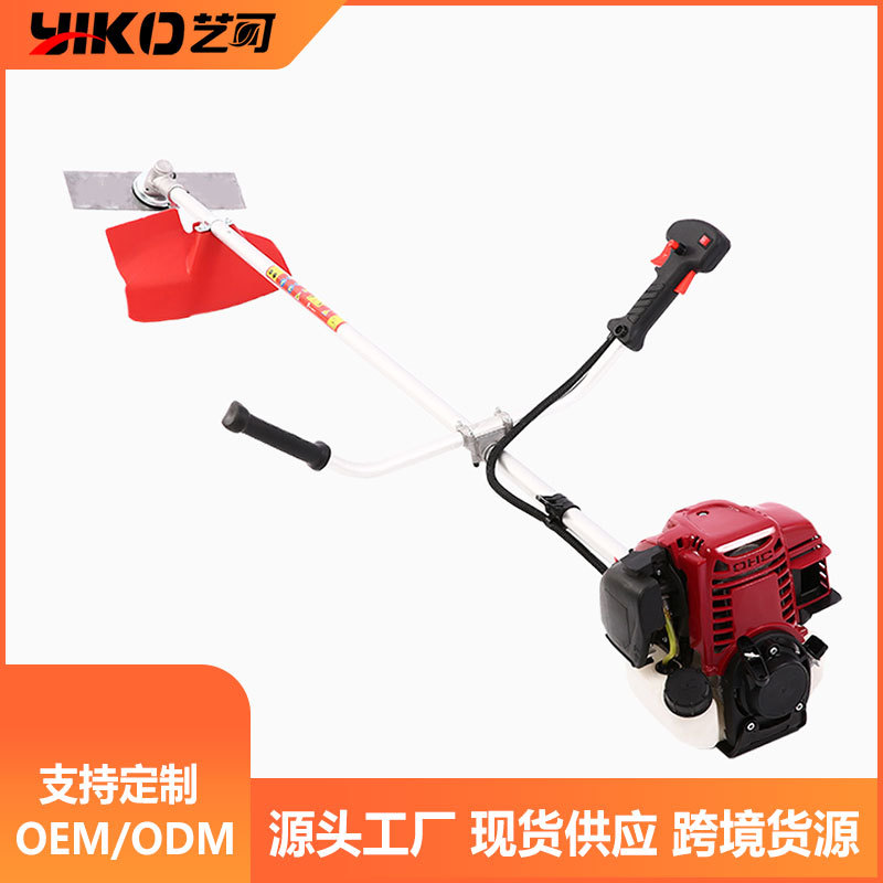 四冲程GX35侧挂式割草机汽油140F农用割灌机便携家用小型除草机