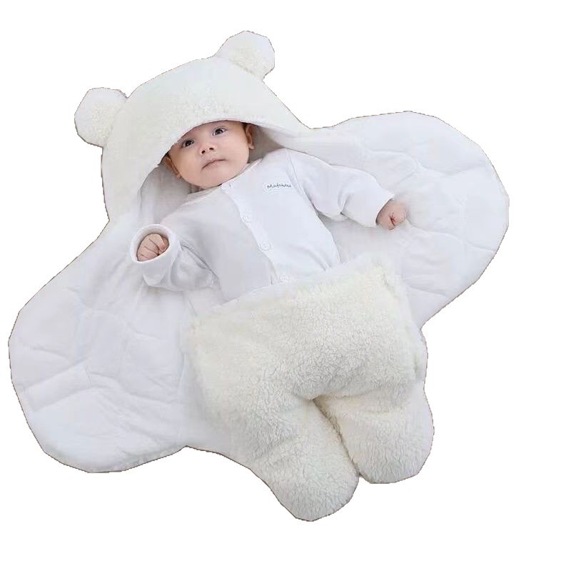 Saco de Dormir para Bebés de Algodón Térmico, Protege el Vientre para Invierno image 4