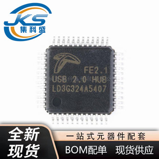 FE2.1 LQFP-48 USB2.0�����߶˿ڼ�����������оƬ ȫ�¬F؛