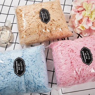 Gift box raffia shredded paper creative candy box baking 520 Christmas gift packaging filler free shipping