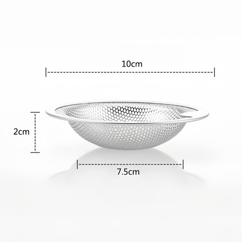 Filtro para Fregadero de 14 cm de Acero Inoxidable con Malla Fina para Cocina image 10