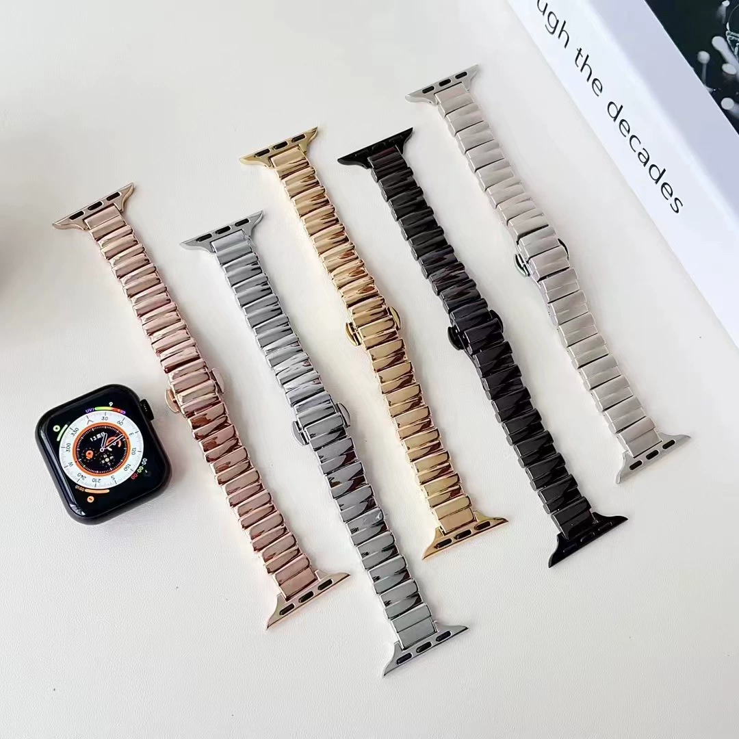 Новый неровный металлический ремешок Apple для applewatch тонкий ремешок iwatch78910