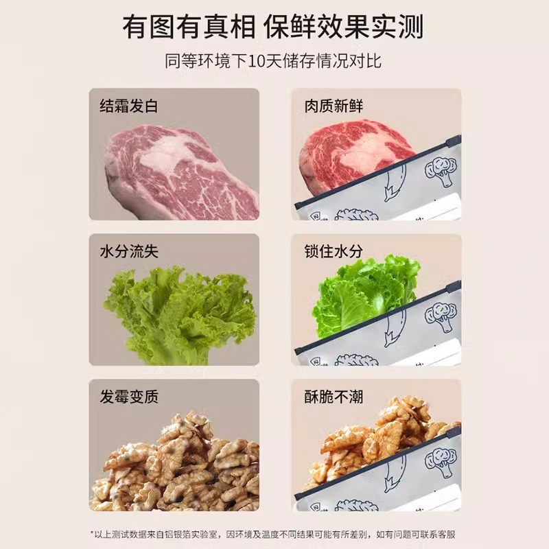 アルミ箔鮮度保持密封袋食品グレードのスライディングソーラー鮮度保持袋家庭用冷蔵庫食品冷凍特別な保存袋卸売|undefined