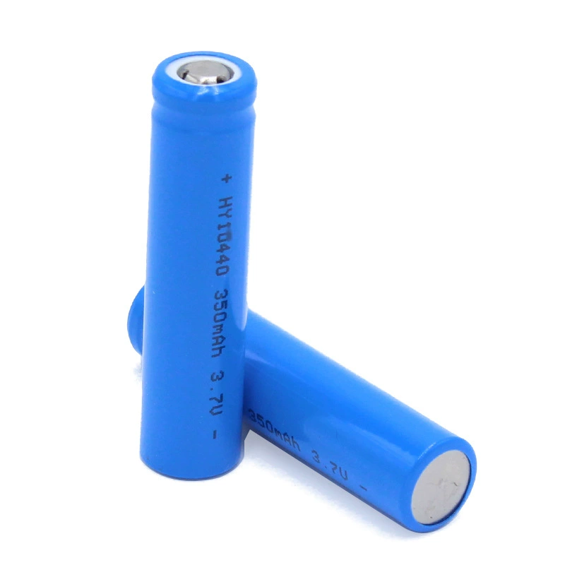 Huayu 10440 350mAh 3.7V высокоскоростной литиевый аккумулятор, оригинальная зарядка, заводская батарейная ячейка