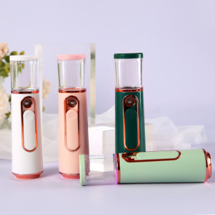 Nano spray hydrating instrument portable handheld rechargeable hydrating beauty instrument household facial cold spray humidifier gift