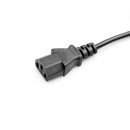 1.2 meters German-style two-round plug-in suffix power cord desktop host printer monitor cable small European standard