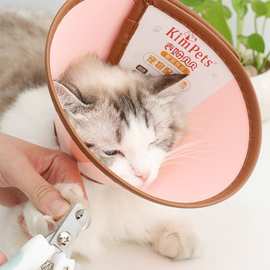 伊丽莎白圈猫咪项圈大型犬金毛头罩狗狗头套宠物防咬舔耻辱圈围脖