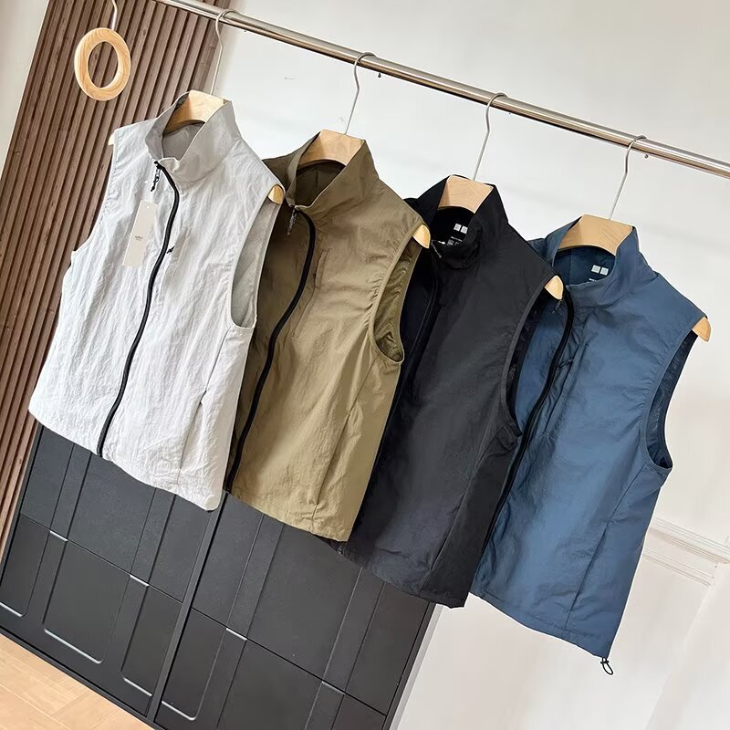 Japanese Order ~ 2025 New Men's and Women's Windproof Vest Casual Vest Functional Jacket Outdoor 476521/484335