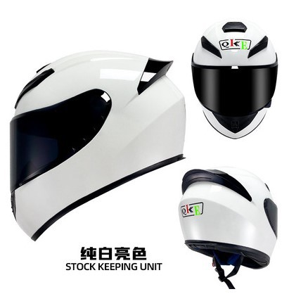 검은 색 렌즈가있는 순수한 밝은 흰색-대외 무역 버전