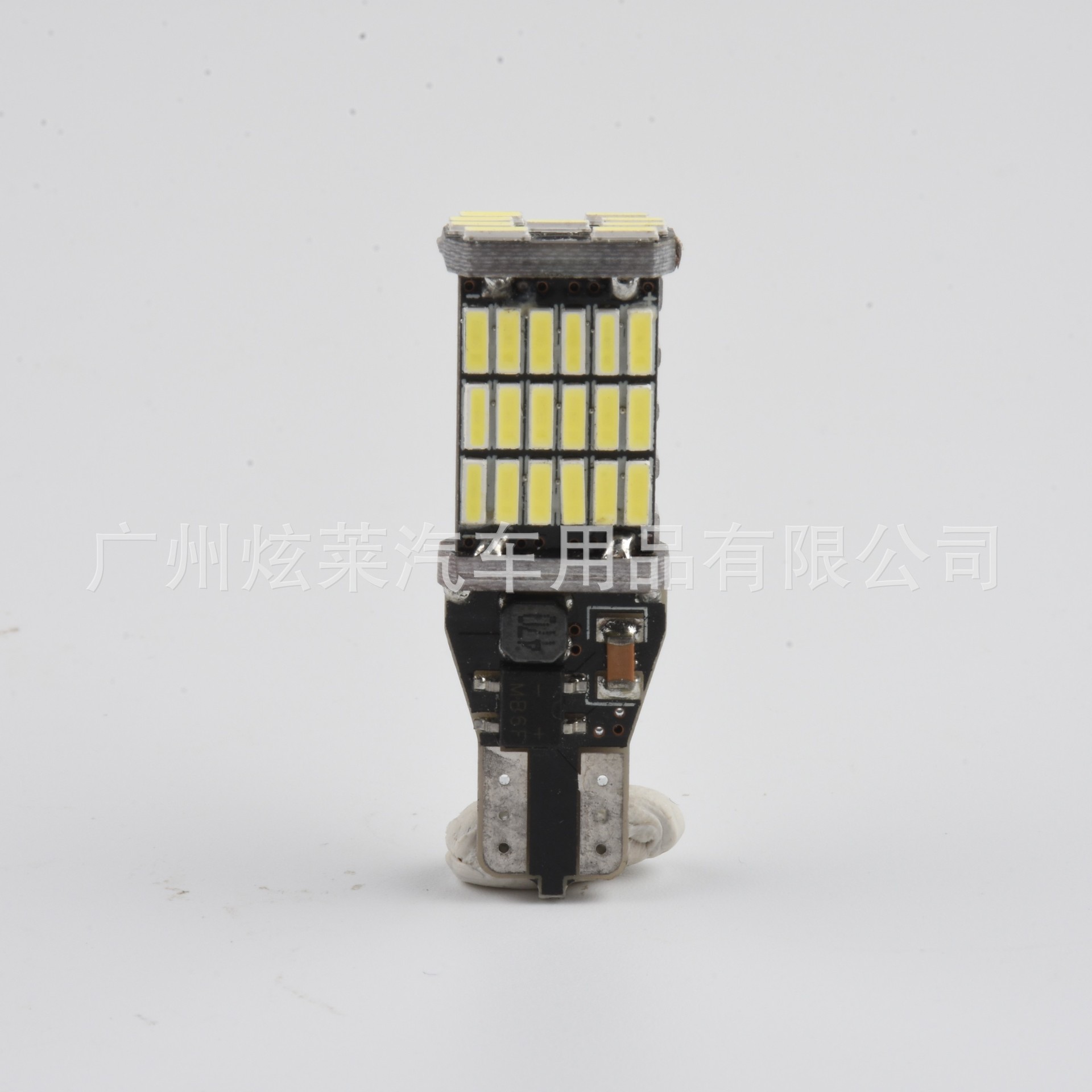 Luz de marcha atrás del coche T15 4014 45smd decodificación electrodeless resaltar marcha atrás luz señal CANbus luz de freno