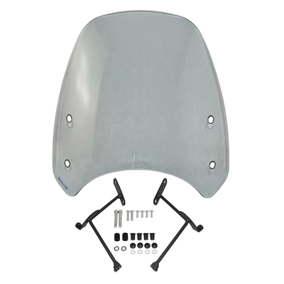Suitable for Ben-Tian Motorcycle front windshield - smoke-gray