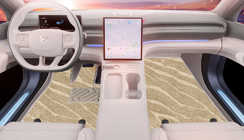 Specially Used for Nio Es6 Trunk Mat, Fully Enclosed Trunk Mat, 2024 Car Interior Modification Decoration Supplies