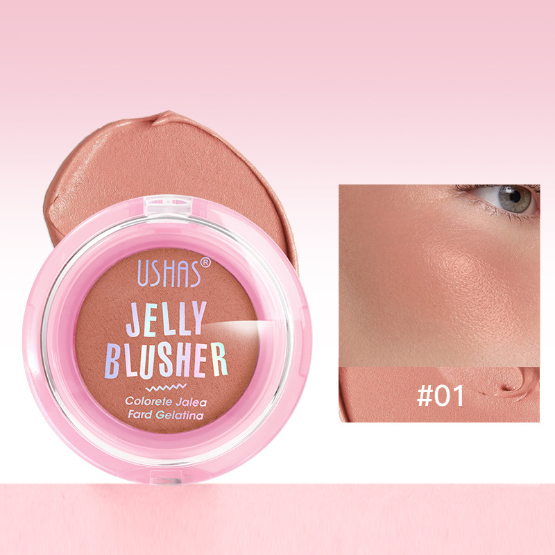 USHAS transfronterizo Europa y América Amazon Hot Sale Blush impermeable duradero vigor filamentoso rubber UF063A + B