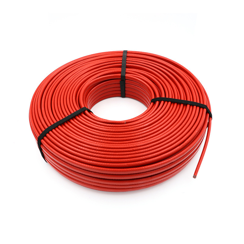 Parallel three-phase constant power heating belt with constant power enhanced electric heating belt 