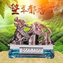 汽车香水 招财貔貅香水座 麒麟香水汽车座 古铜香水座招财进宝