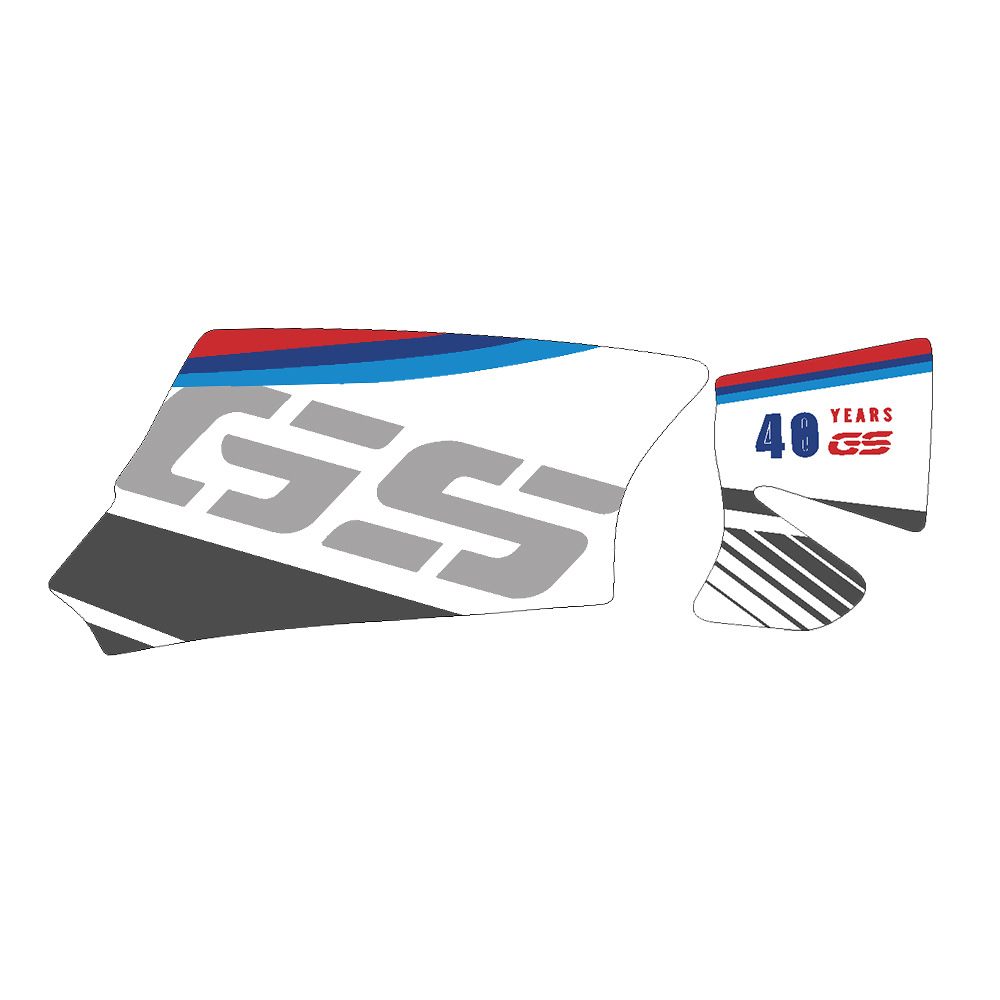 Aplicable a BMW Waterbird R1200 R1250GS Oilbird ADV 2004 - 13 años eje trasero pegatinas de brazo oscilante