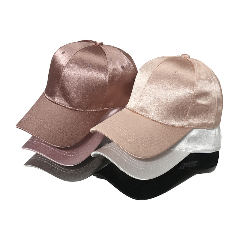 Women's Casual Solid Color Curved Eaves Baseball Cap display picture 1