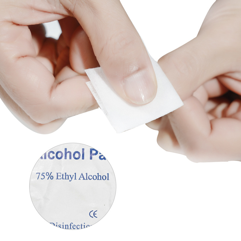 Kit de limpieza de uñas desgaste de esmalte de uñas removedor bolsa de alcohol algodón archivo palo jalea pegamento removedor de uñas Kit