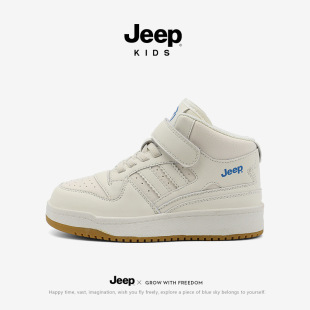 Jeep��ͯͯЬ2024�ﶬ�¿�ߎ���ͯ͸���\��ЬƤ���ˮŮͯС��Ь