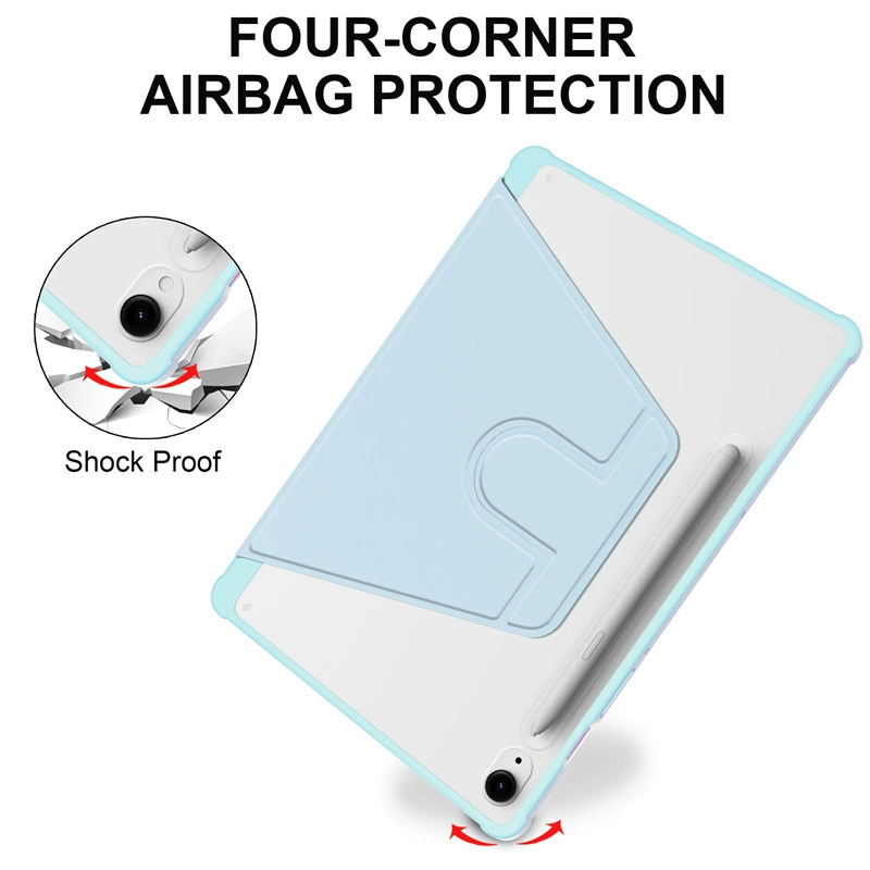 Tablet Case (Samsung Tab S9 / S9 FE / S9 Plus) — PU leather, TPU corner bumper, PC back