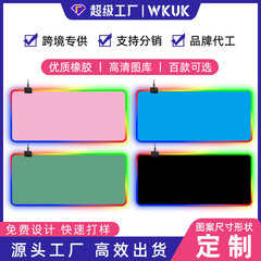 代理のLEDのまぶしいランプのコンピュータのマウスパッドの電源を切って記憶のRGBの新型の発光の電気競争のマウスパッドの卸売りを記憶します。