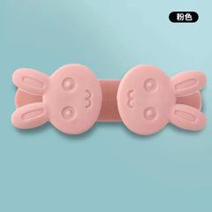 Creative cartoon rabbit plug hook plug holder household wire organizer cable management organizer