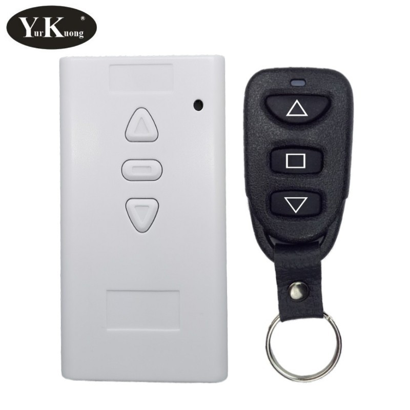 12V 24V 36V DC直流电机正反转遥控开关电动窗帘幕布遮阳布车库门