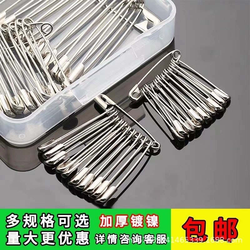 Фабрика прямая прямая булавка безопасности булавка оцинкованная