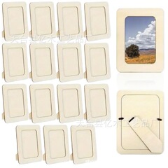 クロスボーダー子供の DIY 落書きおもちゃ木製工芸品手描き木板絵画フォトフレーム絵画装飾品装飾