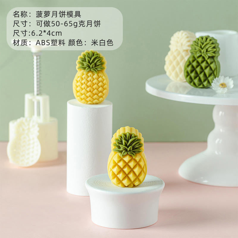 2025新款月饼模具绿豆糕点心食品级按手压式家用冰皮中式烘焙山药|undefined