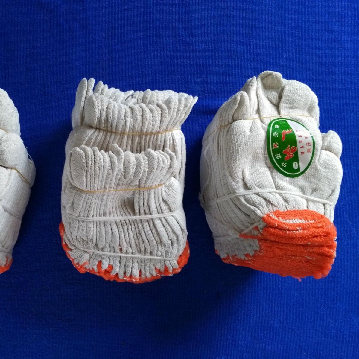 厂家生产劳保手套手套批发棉纱防护手套纱手套500克便宜手套单只