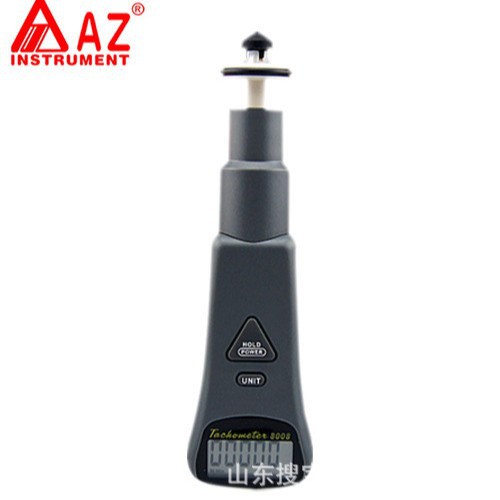 台湾衡欣 AZ8008二合一转速表 非接触转速表 线速度表 电机转速仪