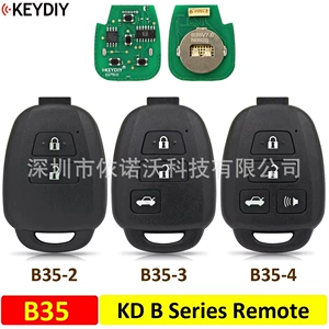 KEYDIY B series KD universal remote car key B35-2, B35-3, B35-4, suitable for Toyota