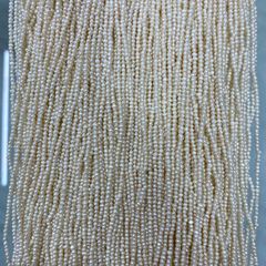 天然淡水珍珠mm 微近圓 2.8一3mm土豆圓 橢圓 DIY戒指項鍊手鍊