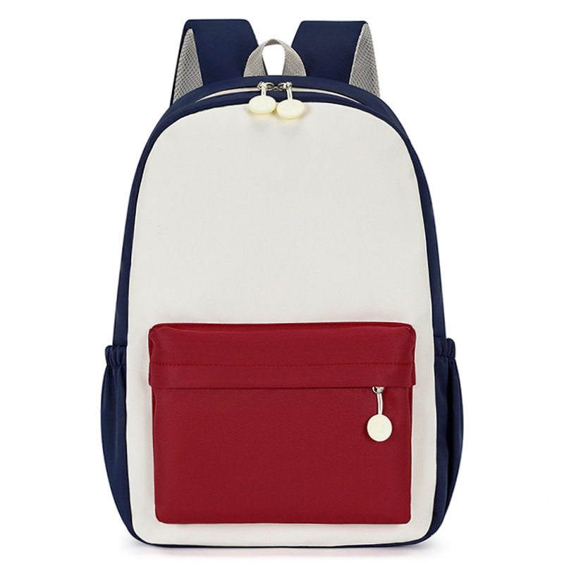 Mochila de estudiantes de primaria personalizada impresión de logotipo instituciones de capacitación escuela de remodelación mochila de regalo de viaje de ocio mochila image 5