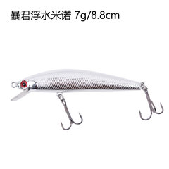 Electroplated Tyrant Minnow Pencil VIB Wave Crawling Ant Small Fat Double Hook Floating and Sinking Lure Artificial Lure Hard Lure