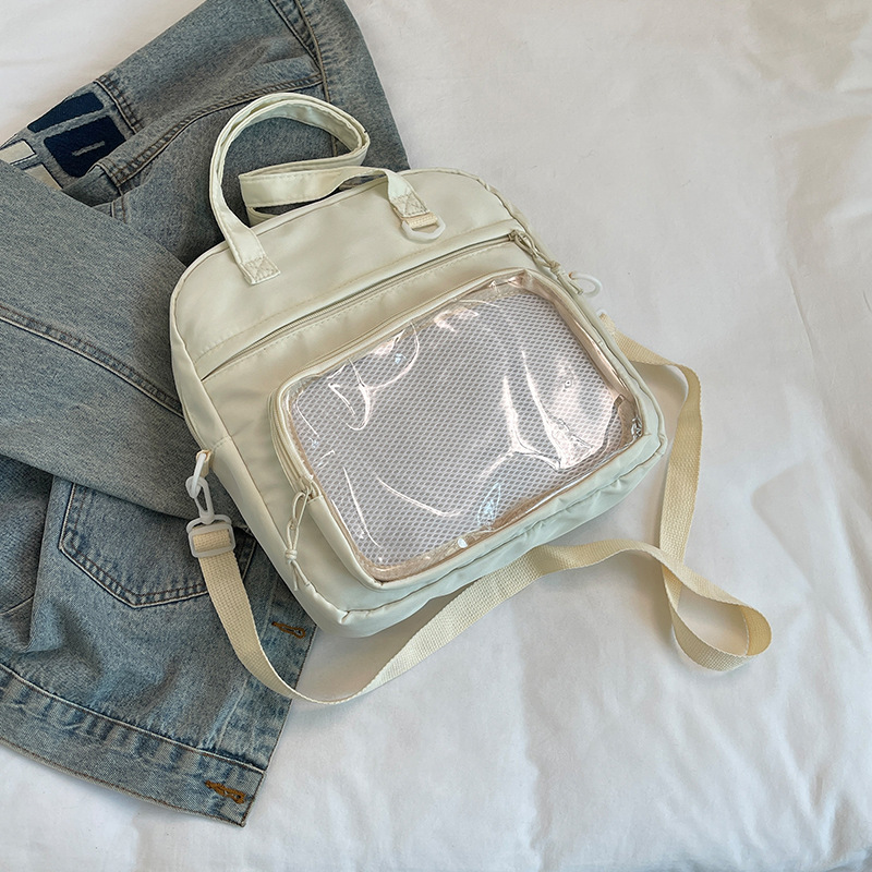 Bolsa de hombro japonesa de alto valor para mujeres 2024 otoño nuevo estilo en la universidad viento gran capacidad bolsa de mano