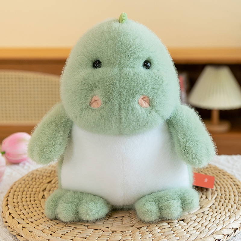 Muñecas de peluche de hipopótamo transfronterizas muñecas de dinosaurios para tranquilizar a los elefantes con almohadas de peluche de juguete para chicas