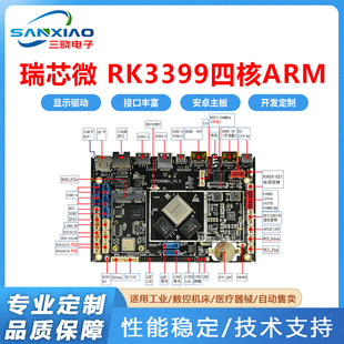 Display Driver Board Solution Rockchip Rk3399 Linux and Android Support Lvds Edp HDMI