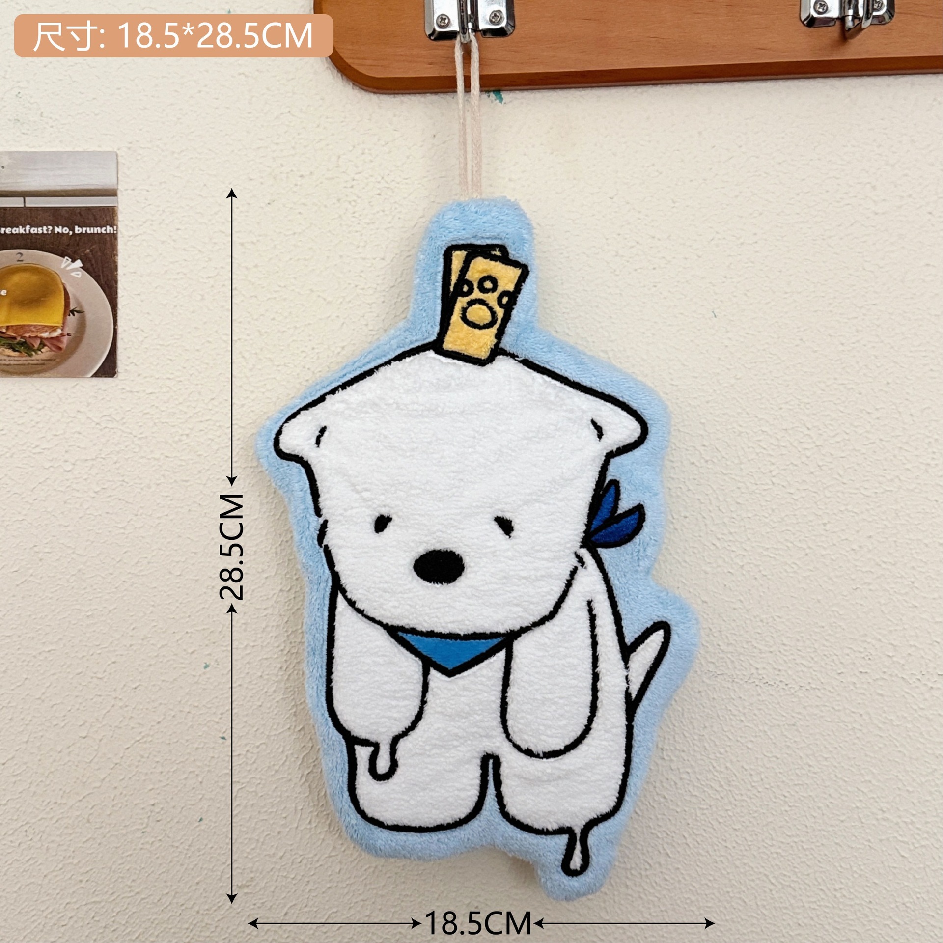 Toalla de mano colgando toalla absorbente toalla de mano para niños toalla de mano para bebés lindo pato pingüino agradable para la piel suave